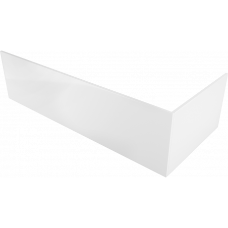 Mexen Uni rectangular bathtub panel 160x70 cm, White - 55099-16070