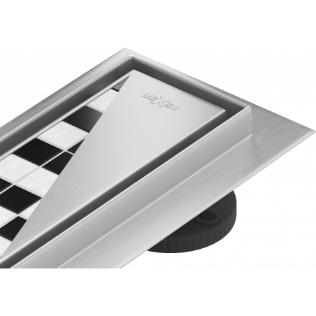 Mexen Flat M13 2in1 linear drain 70 cm, Chrome - 1010070-15