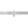Mexen Flat 360° M13 2in1 swivel linear drain 80 cm, Chrome - 1010080-40