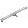 Mexen Flat 360° M13 2in1 swivel linear drain 80 cm, Chrome - 1010080-40