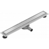 Mexen Flat 360° M13 2-in-1 Rotating Linear Drain 70 cm, inox - 1010070-40