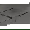 Mexen Kioto Walk-in Shower Panel 120 x 70 cm, Black Pattern, Black - 800-120-202-70-70-070