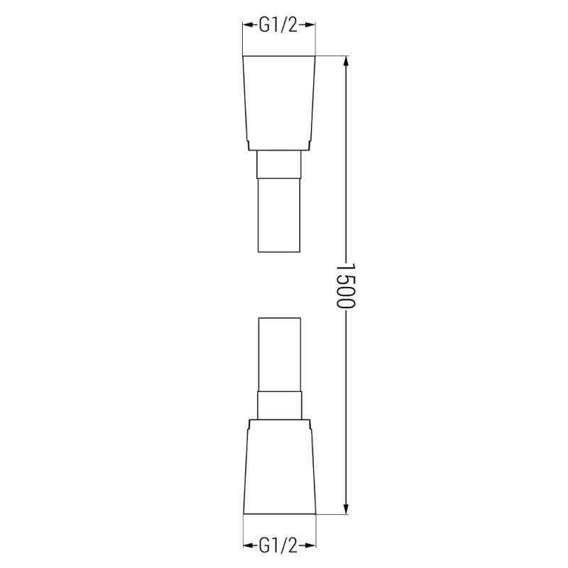 Mexen Kai DR70 Concealed Bathtub-Shower Set with 25 cm Rain Shower, Black - 77602DR70251-70