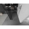 Mexen Kioto Walk-in Shower Screen 125 x 90 x 40 cm, transparent, chrome - 800-125-090-221-01-00-040