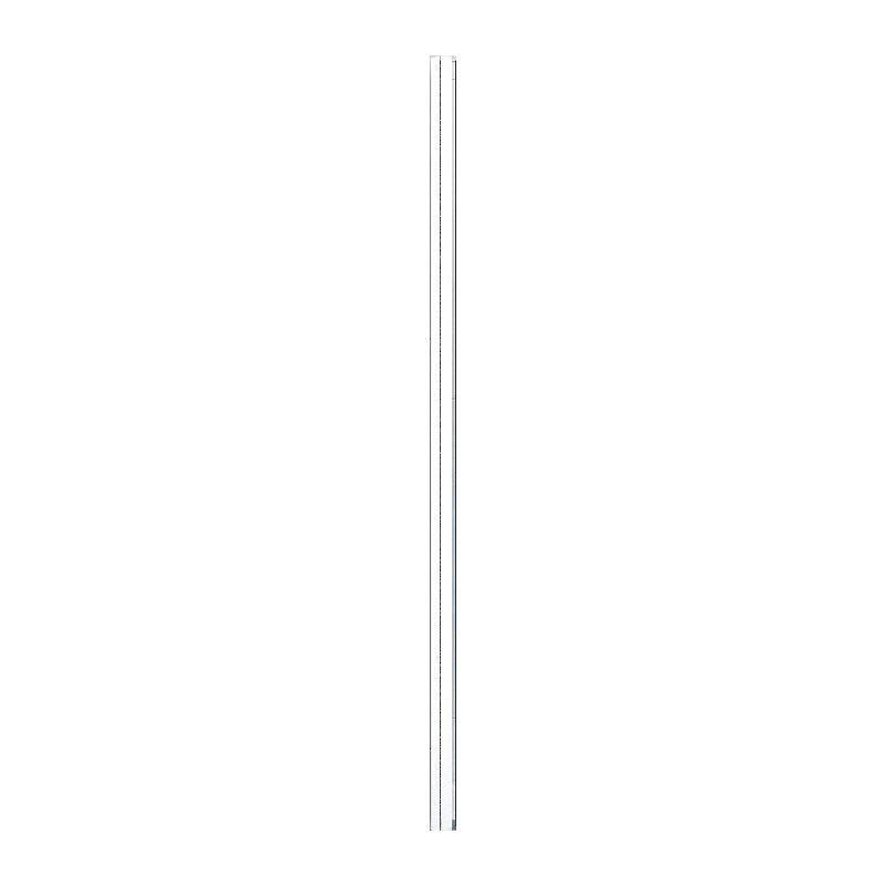 Mexen expansion profile for shower doors and enclosures, chrome - 850-324-01