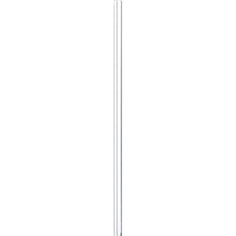 Mexen Uni-P2 expansion profile for shower doors and enclosures, chrome - 850-324-01