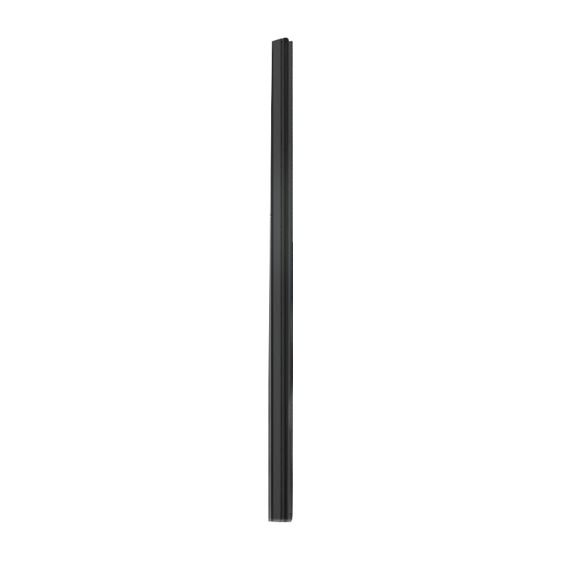 Mexen expansion profile for shower doors and enclosures, black - 850-324-70