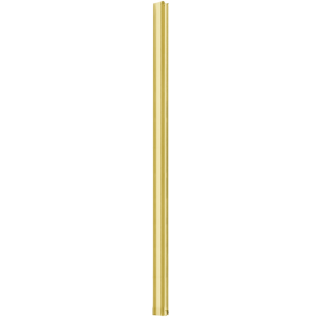 Mexen expansion profile for shower doors and enclosures, gold - 850-224-50