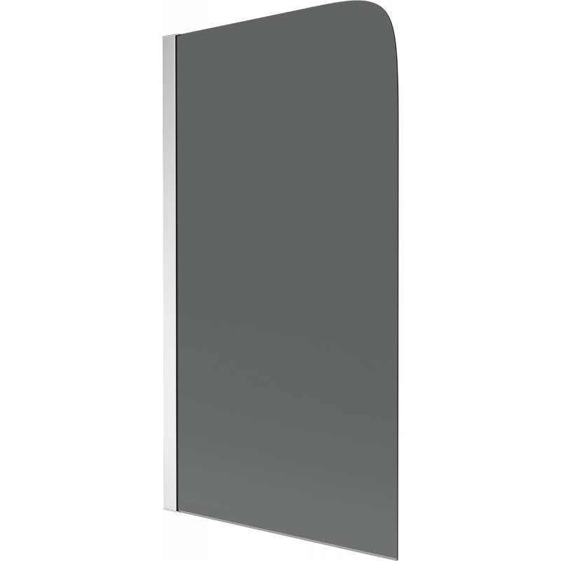 Mexen Felix 1-wing bath screen 70 x 140 cm, graphite, chrome - 890-070-001-01-40