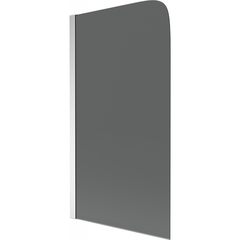 Mexen Felix 1-wing bathtub screen 70 x 140 cm, Graphite, Chrome - 890-070-001-01-40