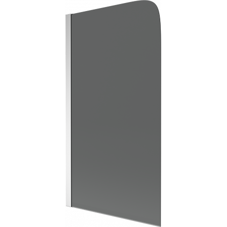 Mexen Felix 1-wing bathtub screen 70 x 140 cm, Graphite, Chrome - 890-070-001-01-40