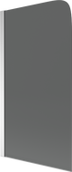 Mexen Felix 1-wing bathtub screen 70 x 140 cm, Graphite, Chrome - 890-070-001-01-40