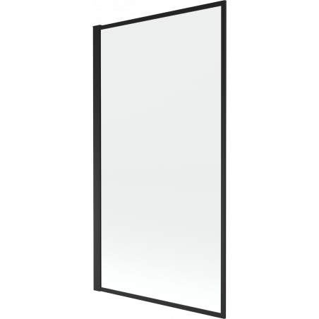Mexen Alex 1-wing Bathtub Screen 70 x 140 cm, Black Frame - 893-070-001-70-70