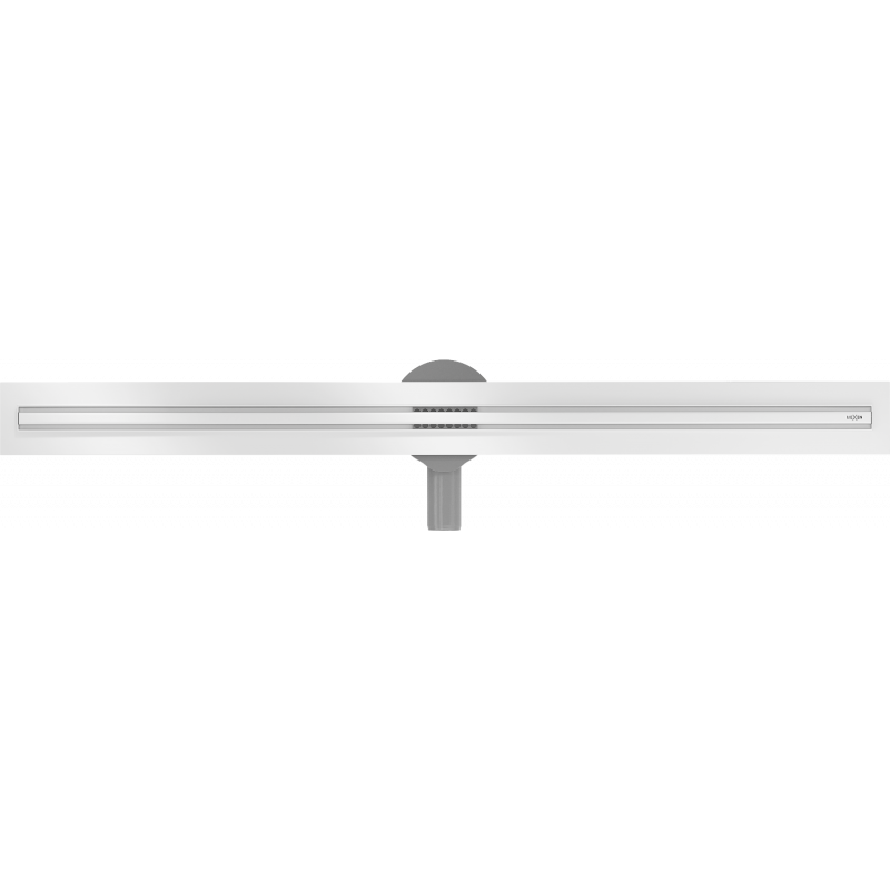 Mexen Flat 360° Slim 80 cm Rotating Linear Drain, White - 1241080