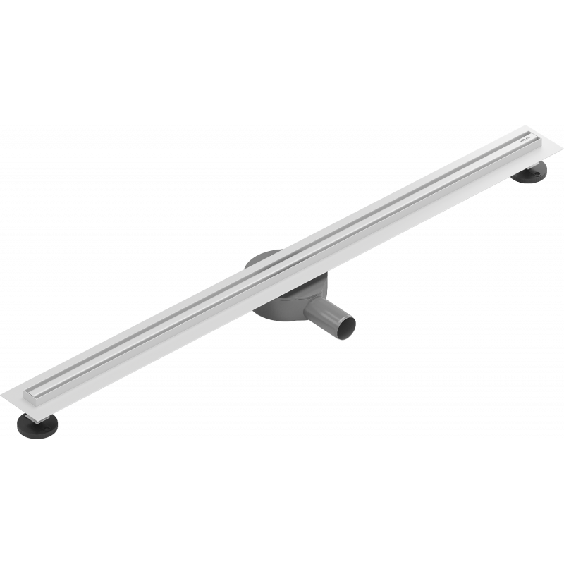 Mexen Flat 360° Slim 80 cm Rotating Linear Drain, White - 1241080