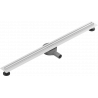 Mexen Flat 360° Slim swivel linear drain 90 cm, White - 1241090