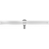 Mexen Flat 360° Slim swivel linear drain 100 cm, White - 1241100