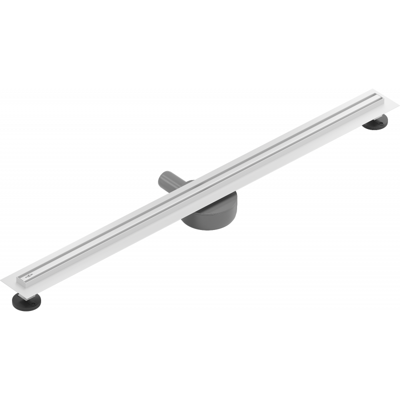 Mexen Flat 360° Slim 360° Rotating Linear Drain 100 cm, White - 1241100