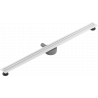 Mexen Flat 360° Slim swivel linear drain 110 cm, White - 1241110