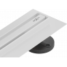 Mexen Flat 360° Slim swivel linear drain 110 cm, White - 1241110