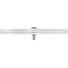 Mexen Flat 360° Slim Rotating Linear Drain 120 cm, White - 1241120