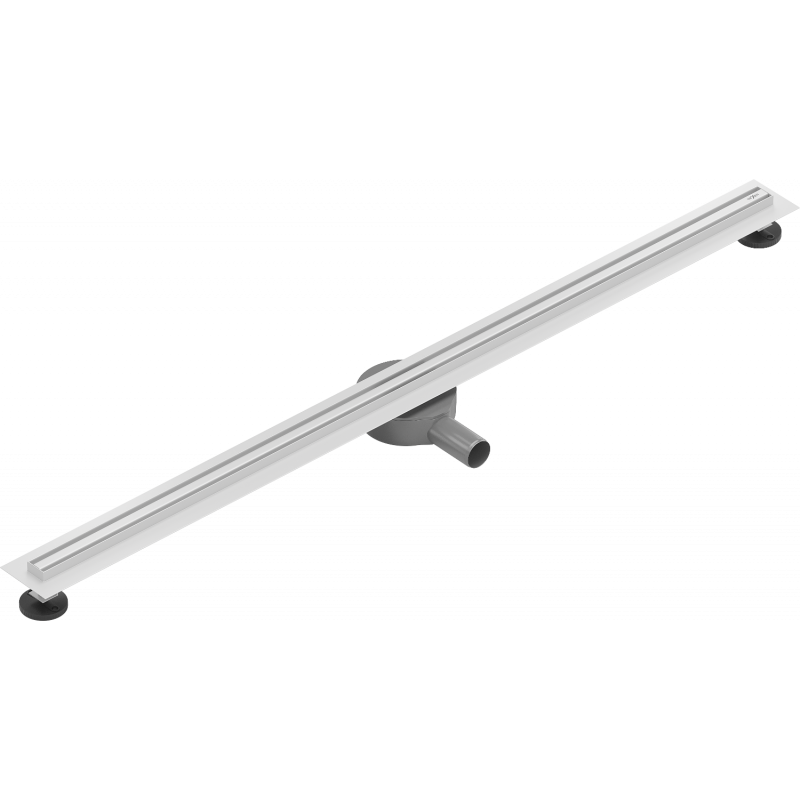 Mexen Flat 360° Slim Rotating Linear Drain 120 cm, White - 1241120