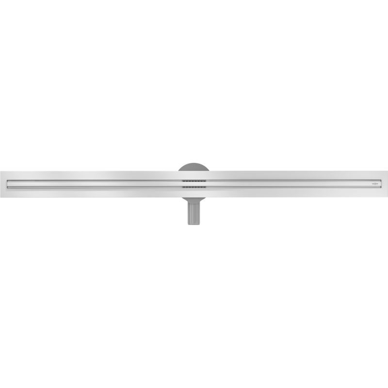 Mexen Flat 360° Slim rotating linear drain 110 cm, inox - 1041110