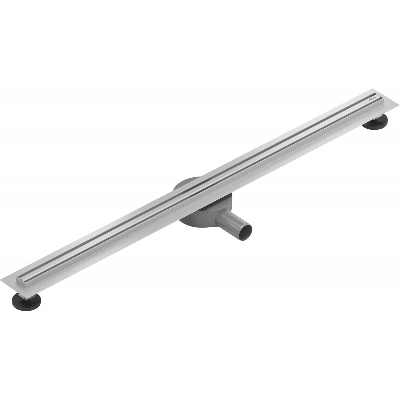 Mexen Flat 360° Slim 90 cm Rotatable Linear Drain, Inox - 1041090