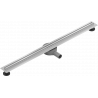 Mexen Flat 360° Slim swivel linear drain 90 cm, Chrome - 1041090