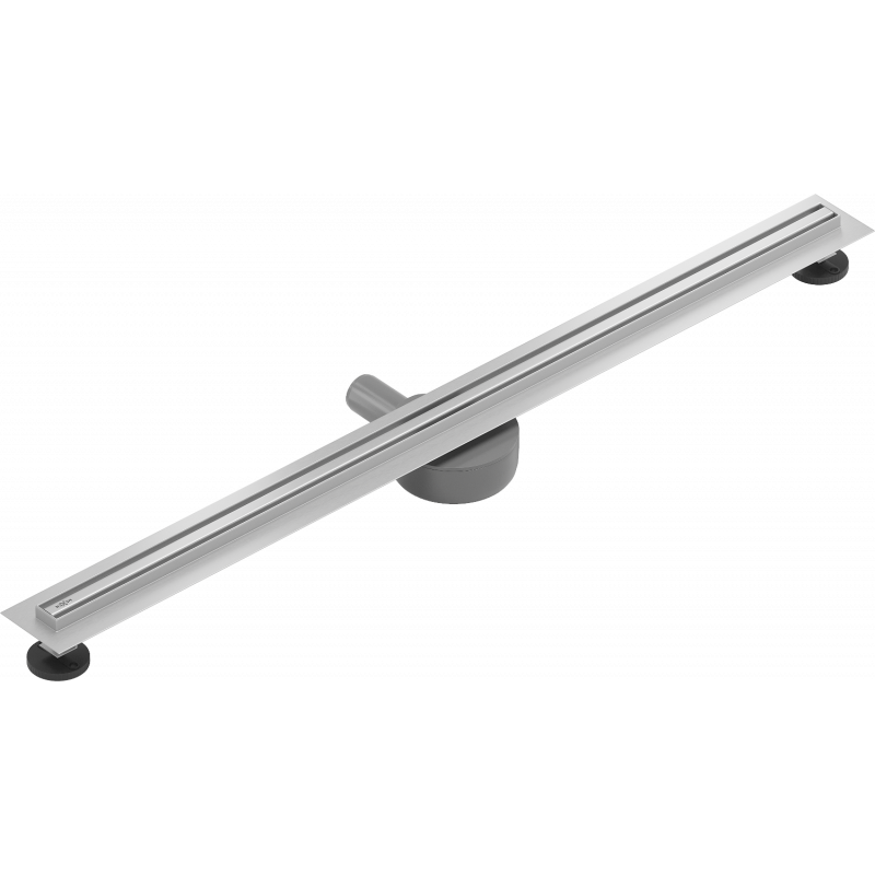 Mexen Flat 360° Slim 90 cm Rotating Linear Drain, Inox - 1041090