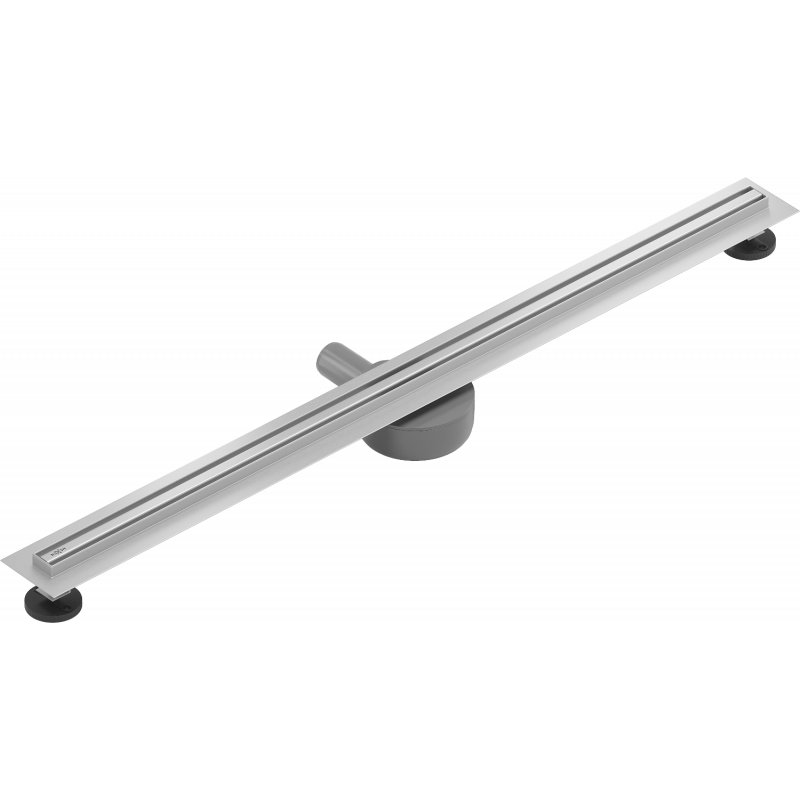 Mexen Flat 360° Slim 80 cm Rotating Linear Drain, Inox - 1041080