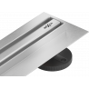 Mexen Flat 360° Slim rotating linear drain 70 cm, inox - 1041070