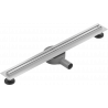 Mexen Flat 360° Slim 70 cm Rotatable Linear Drain, Inox - 1041070