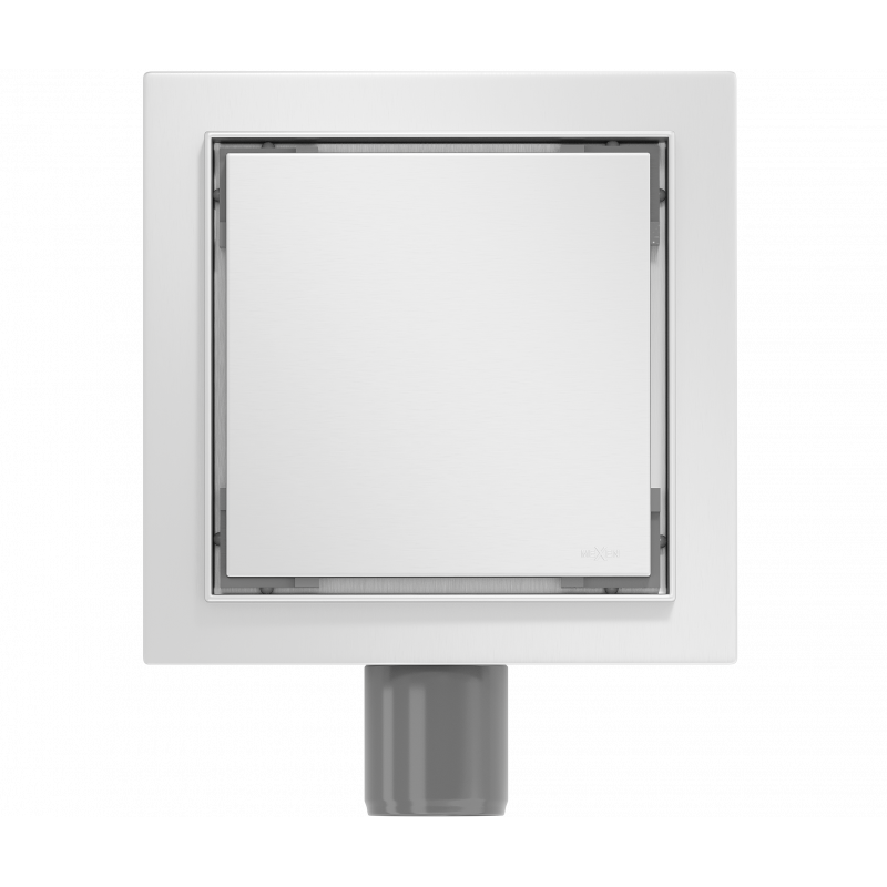 Mexen Flat-Q M13 Floor Drain Square 15 x 15 cm, Inox - 1010015