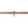 Mexen Flat 360° Slim 360° Horizontal Linear Drain 80 cm, Rose Gold - 1641080