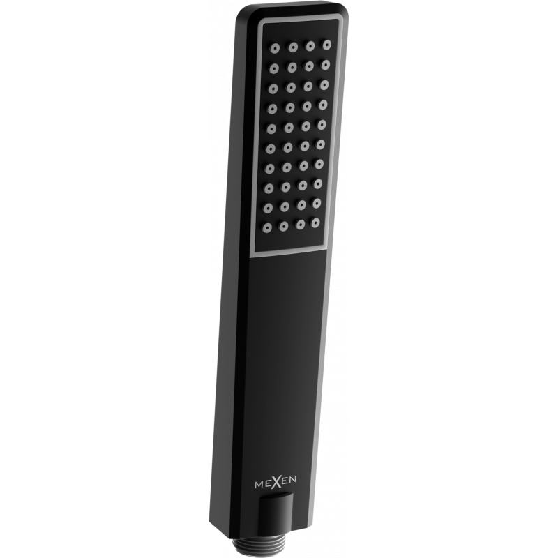 Mexen R-72 1-function shower handle, Black - 79572-70