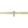 Mexen Flat 360° Slim rotating linear drain 100 cm, gold - 1541100