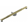Mexen Flat 360° Slim Rotatable Linear Drain 90 cm, Gold - 1541090