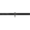 Mexen Flat 360° Slim rotating linear drain 120 cm, black - 1741120