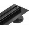 Mexen Flat 360° Slim swivel linear drain 100 cm, Black - 1741100
