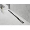 Mexen Flat 360° Slim swivel linear drain 100 cm, Black - 1741100