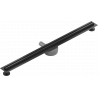 Mexen Flat 360° Slim swivel linear drain 100 cm, Black - 1741100