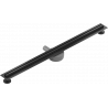 Mexen Flat 360° Slim swivel linear drain 90 cm, Black - 1741090