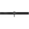 Mexen Flat 360° Slim swivel linear drain 90 cm, Black - 1741090