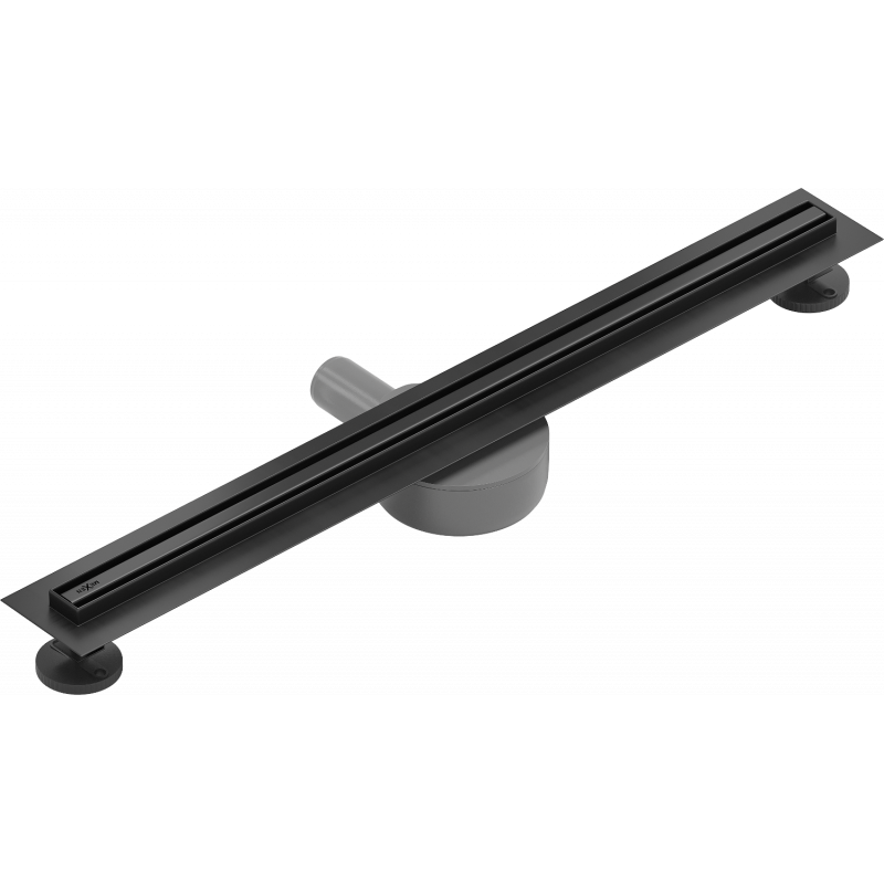 Mexen Flat 360° Slim 60 cm Rotating Linear Drain, Black - 1741060