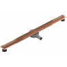 Mexen Flat 360° Slim swivel linear drain 100 cm, Rose gold - 1641100