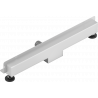 Mexen Flat Wall 2in1 linear wall drain 50 cm, Chrome - 1030050