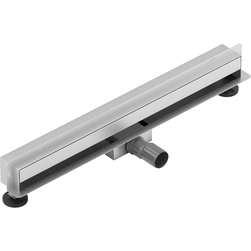 Mexen Flat Wall wall linear drain 2in1 60 cm, inox - 1030060