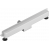 Mexen Flat Wall 2in1 linear wall drain 70 cm, Chrome - 1030070