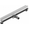 Mexen Flat Wall 2in1 linear wall drain 70 cm, Chrome - 1030070